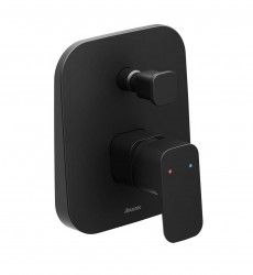 RAVAK - 10° Free Vanová baterie TD F 065.20 pod omítku, černá (X070158)