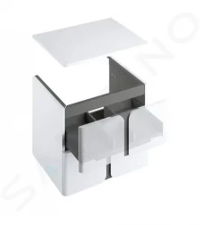 RAVAK - Balance Deska pod umyvadlo 600x465x16 mm, lesklá bílá (X000001370)