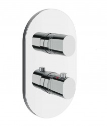 RAVAK - Chrome II Termostatická baterie pod omítku, pro 3 spotřebiče, chrom (X070457)