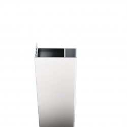 RAVAK - Chrome Prodloužený ustavovací profil CNPS, výška 1950 mm, lesklý hliník (E778801C19470)