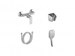 RAVAK - Classic Sprchová baterie s příslušenstvím, chrom (X07S118)