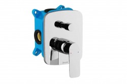 RAVAK - Classic Vanová baterie pod omítku, pro 2 spotřebiče, chrom (X070088)