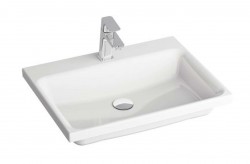 RAVAK - Comfort Umyvadlo 60x46 cm, s 1 otvorem pro baterii, bílá (XJX01260001)