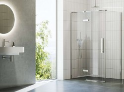 RAVAK - Cool! Sprchová stěna, 100x195 cm, chrom/čiré sklo (X9VVA0A00Z1)