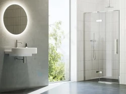 RAVAK - Cool! Sprchové dveře 110x195 cm, chrom/čiré sklo (X0VVDCA00Z1)