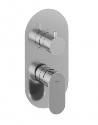 RAVAK - Eleganta Baterie pod omítku, pro 3 spotřebiče, chrom (X070217)