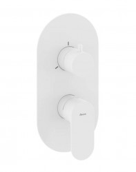 RAVAK - Eleganta Baterie pod omítku, pro 3 spotřebiče, matná bílá (X070260)