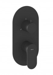 RAVAK - Eleganta Baterie pod omítku, pro 3 spotřebiče, matná černá (X070297)