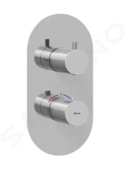 RAVAK - Espirit Termostatická baterie pod omítku, pro 2 spotřebiče, chrom (X070206)