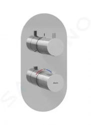RAVAK - Espirit Termostatická baterie pod omítku, pro 3 spotřebiče, chrom (X070209)