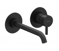 RAVAK - Espirit Umyvadlová baterie pod omítku, 2-otvorová instalace, matná černá (X070278)