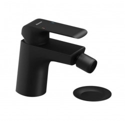 RAVAK - Flat Bidetová baterie s výpustí, Click-Clack, matná černá (X070178)