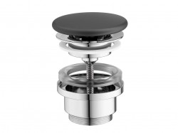 RAVAK - Flat Neuzavíratelná výpusť, antracit (X01921)