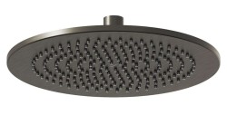 RAVAK - Hlavová sprcha, průměr 25 cm, kartáčovaný grafit (X07P699)