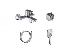 RAVAK - Life Vanová baterie s příslušenstvím, chrom (X07S109)