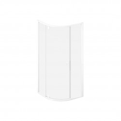 RAVAK - Nexty Sprchový kout čtvrtkruhový 100x100 cm, matná bílá/čiré sklo (3O6AAE01Z1)