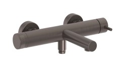 RAVAK - Nox Vanová baterie, kartáčovaný grafit (X070697)