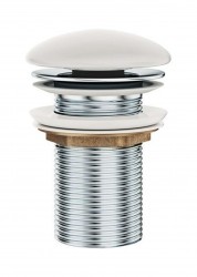 RAVAK - Odtokové systémy Neuzavíratelná výpusť, bílá (X01695)