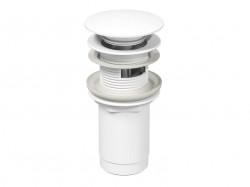 RAVAK - Odtokové systémy Uzavíratelná výpusť, ClickClack, matná bílá (X01836)