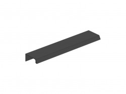 RAVAK - Příslušenství Úchytka na nábytek, černá (X000001827)