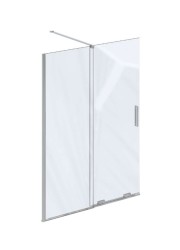 RAVAK - Roll Sprchová stěna Walk-In 110x195 cm, chrom/čiré sklo (X9WVD0C00Z1)