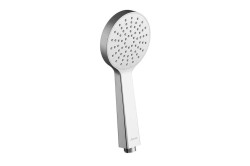 RAVAK - Ruční sprcha Flat S 960.00, plochá, 1 funkce, průměr 10 cm, chrom (X07P343)