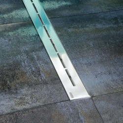 RAVAK - Runway Sprchový odtokový žlab 30 cm, do prostoru, nerez (X01418)