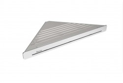 RAVAK - Slim Polička rohová, satin/chrom (X07P578)