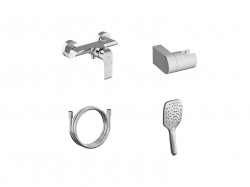 RAVAK - Sprchová baterie s příslušenstvím, chrom (X07S115)