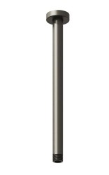 RAVAK - Sprchové rameno stropní, 30 cm, kartáčovaný grafit (X07P701)