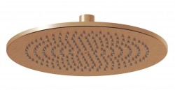 RAVAK - Sprchy Hlavová sprcha, průměr 25 cm, kartáčované růžové zlato (X07P711)