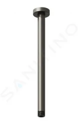 RAVAK - Sprchy Sprchové rameno stropní, 30 cm, kartáčovaný grafit (X07P701)