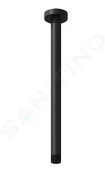 RAVAK - Sprchy Sprchové rameno stropní, 30 cm, matná černá (X07P677)
