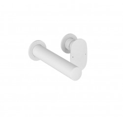 RAVAK - Spring Umyvadlová baterie pod omítku, 2-otvorová instalace, s tělesem, matná bílá (X070568)