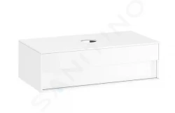 RAVAK - Step Umyvadlová skříňka SD, 1000x540x305 mm, 1 zásuvka, bílá/bílá (X000001429)