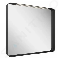 RAVAK - Strip Zrcadlo s LED osvětlením, 506x706 mm, černá (X000001569)