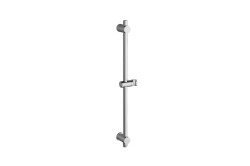 RAVAK - Tyč 975.00 s posuvným držákem sprchy a stěnovým vývodem, 60 cm, chrom (X07P342)
