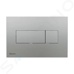 RAVAK - UNI Ovládací tlačítko pro WC, satin (X01456)