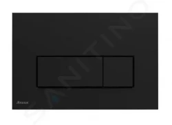RAVAK - Uni Slim Ovládací tlačítko splachování, matná černá (X01744)