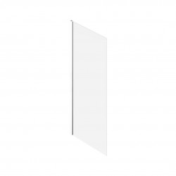 RAVAK - Vanová zástěna 80x140 cm, matná bílá/čiré sklo (7O840E00Z1)