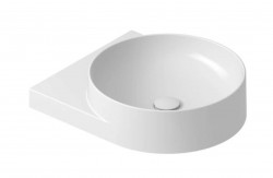 RAVAK - Yard Umyvadlo 41x50 cm, bez přepadu, bez otvoru pro baterii, bílá (XJX01040000)