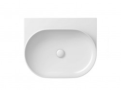 RAVAK - Yard Umyvadlo 61x50 cm, bez přepadu, bez otvoru pro baterii, bílá (XJX01060000)