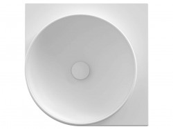 RAVAK - Yard Umývátko rohové, 45x45 cm, bez přepadu, bez otvoru pro baterii, matná bílá (XJX0E045000)