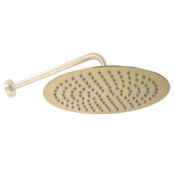 REA - Dešťová sprcha Gold Brush 25cm (REA-P0502)