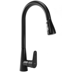 REA - Dřezová baterie Mild černá (REA-B4800)