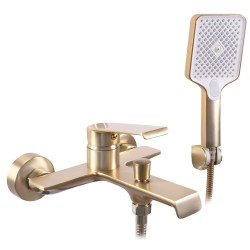 REA - Koupelnová baterie HASS - matná Brush Gold (REA-B7100)