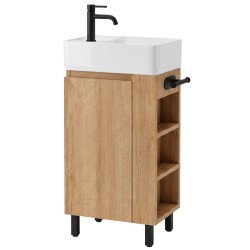 REA - Koupelnová skříňka s umyvadlem Astra 43cm (REA-M0404)
