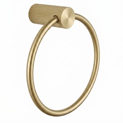 REA - Koupelnový věšák Ring 64106 SOLO Brush Gold (REA-84208)