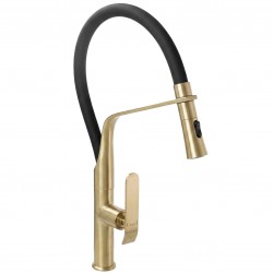 REA - Kuchyňská baterie CASTOR - gold brush (REA-B4321)