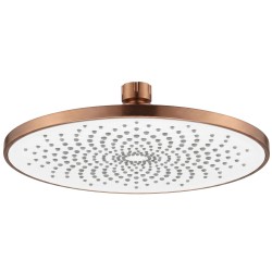 REA - Kulatá dešťová sprcha JS-021BRG Brush Copper (REA-P0620)